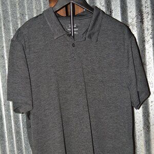 Alfani Moisture Wicking Polo Golf Shirt Mens Sz XL Grey New